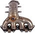 674-848 by DORMAN - Catalytic Converter with Integrated Exhaust Manifold - Not CARB Compliant, for 2002-2007 Mitsubishi Lancer