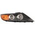 323-1132R-AC2 by DEPO - Headlight, RH, Black Housing, Clear Lens, with Projector, CAPA Certified