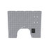 W18-00917-092 by FREIGHTLINER - Body Floor Covering - 116, Day Cabin, Left Hand Drive, Pad