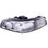 336-1108L-AS by DEPO - Headlight, LH, Chrome Housing, Clear Lens