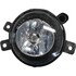 444-2027R-AQ by DEPO - Fog Light, RH, Black Housing, Clear Lens