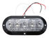 T61RCVP1 by TECNIQ - Stop/Turn/Tail Light, 6" Oval, Red, Vertical, Surface Mount, Clear Lens, Pigtail Connector, T61 Series