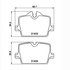 355040911 by HELLA - Disc Brake Pad Set