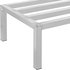 799143 by GLOBAL INDUSTRIAL - Aluminum Dunnage Rack 24"W x 18"D x 12"H