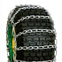 1326 by QUALITY CHAIN - Snow Blower Garden Tractor, Round Twist Link, Ladder Style, 2-Link Spacing