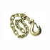 CCG702TSC by QUALITY CHAIN - 1/2" x 36" G70 Trailer Safety Chain, with Clevis Slip Hook