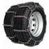 TR464201 by QUALITY CHAIN - Studded Link, Ladder Style, 4-Link Spacing, Dual-Triple, 8mm, with Cams, Commercial Truck, Trygg Studded Truck