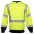 65163 by JJ KELLER - SAFEGEAR™ Hi-Vis Type R Class 3 Crew Neck Sweatshirt - Medium