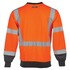 65173 by JJ KELLER - SAFEGEAR™ Hi-Vis Type R Class 3 Crew Neck Sweatshirt - XL