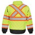 65196 by JJ KELLER - SAFEGEAR™ Hi-Vis Freezer Jacket Type R Class 3 - Small Jacket