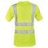 65503 by JJ KELLER - SAFEGEAR™ Women’s Fit Hi-Vis Type R Class 2 T-Shirt with Pocket - Large, Lime