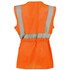 65535 by JJ KELLER - SAFEGEAR™ Women’s Fit Hi-Vis Type R Class 2 Safety Vest - 2XL, Orange, Zipper Closure with Vertical Reflective Tape