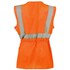 65531 by JJ KELLER - SAFEGEAR™ Women’s Fit Hi-Vis Type R Class 2 Safety Vest - Small, Orange, Zipper Closure with Vertical Reflective Tape