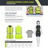 65539 by JJ KELLER - SAFEGEAR™ Women’s Fit Hi-Vis Type R Class 2 Reversible Puffer Safety Vest - Large