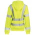 65547 by JJ KELLER - SAFEGEAR™ Women’s Fit Hi-Vis Type R Class 3 Zipper Sweatshirt - 2XL