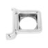 04-252 by HOLLEY - Classic Truck Headlight Bezel - LH, Round Hole, Chrome, Dark Argent Interior