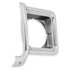 04-252 by HOLLEY - Classic Truck Headlight Bezel - LH, Round Hole, Chrome, Dark Argent Interior