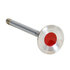 73005-8 by ENGINETECH, INC. - Engine Exhaust Valve - Chrome Stem, 11/32 in. Nominal Stem Dia., 1-Groove