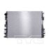 TYC 13493 Radiator Radiator Assembly