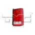 TYC 11-6293-00-9 Tail Light Assembly CAPA Certified Tail Light Assembly