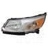 TYC 209724009 Headlight Assembly CAPA Certified Headlight Assembly