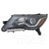 TYC 20-9902-90 Headlight Assembly Headlight Assembly