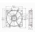600730 by TYC - COOLING FAN ASSY