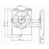 TYC 610520 Cooling Fan Assy