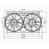 620310 by TYC - COOLING FAN ASSY
