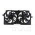 TYC 620410 Dual Radiator and Condenser Fan Assembly Cooling Fan Assembly