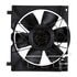 TYC 620540 Dual Radiator and Condenser Fan Assembly Cooling Fan Assembly