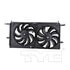 TYC 620770 Dual Radiator and Condenser Fan Assembly Cooling Fan Assembly