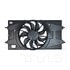 TYC 621100 Dual Radiator and Condenser Fan Assembly Cooling Fan Assembly