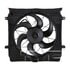 TYC 621140 Dual Radiator and Condenser Fan Assembly Cooling Fan Assembly