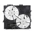 TYC 622530 Dual Radiator and Condenser Fan Assembly Cooling Fan Assembly