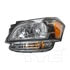 20-12404-00-9 by TYC -  CAPA Certified Headlight Assembly