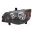 TYC 206920909 Headlight Assembly CAPA Certified Headlight Assembly