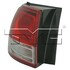 11-6780-00-9 by TYC -  CAPA Certified Tail Light Assembly