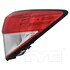 11-6809-91-9 by TYC -  CAPA Certified Tail Light Assembly