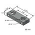 SE-315 by POWER10 PARTS - SIDE BAR 6-3/8in L x 2in W x 1-1/4in H x 4in Ctr-Ctr x 1-1/16in Dia Holes