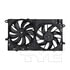 TYC 622850 Dual Radiator and Condenser Fan Assembly Cooling Fan Assembly