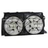 TYC 623370 Dual Radiator and Condenser Fan Assembly Cooling Fan Assembly