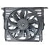 TYC 624260 Dual Radiator and Condenser Fan Assembly Cooling Fan Assembly