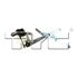 TYC 660360 Window Motor and Regulator Assembly Window Regulator
