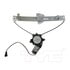 TYC 660567 Window Motor and Regulator Assembly Power Window Motor and Regulator Assembly