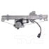 TYC 660606 Window Motor and Regulator Assembly Power Window Motor and Regulator Assembly
