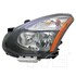 20-12528-80-9 by TYC -  CAPA Certified Headlight Assembly