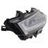 20-17056-00-9 by TYC -  CAPA Certified Headlight Assembly