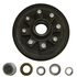 12-865-341 by POWER10 PARTS - 12in Brake Drum Kit for 7000 lb Trailer Axle with 2-1/8in Seal, 8 x 1/2in Studs