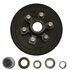 12-655-341 by POWER10 PARTS - 12in Brake Drum Kit for 5200 lb Trailer Axle with 2-1/8in Seal, 6 x 1/2in Studs